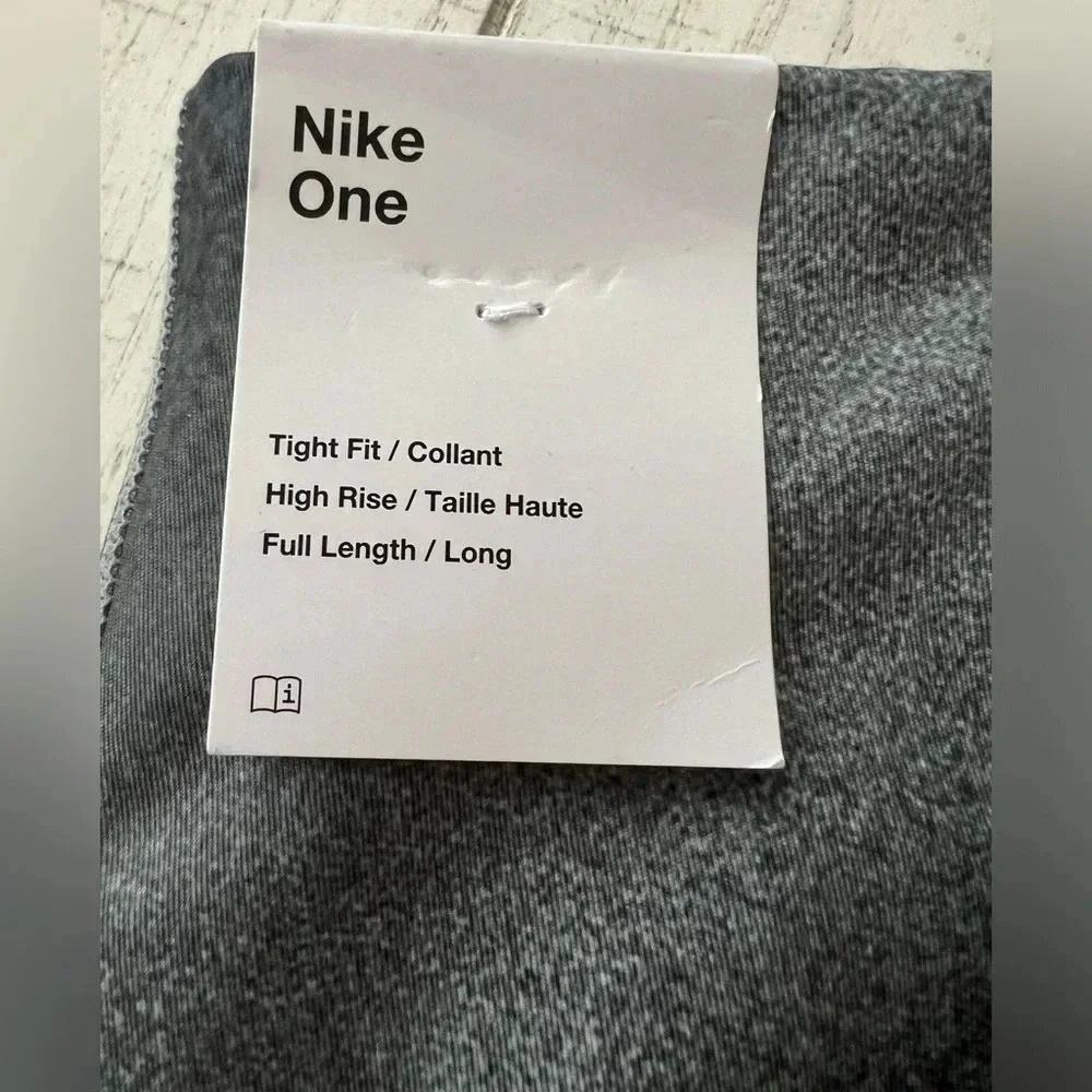NWT Nike Women’s One High Waist Full Length Leggings L - Picture 8 of 8